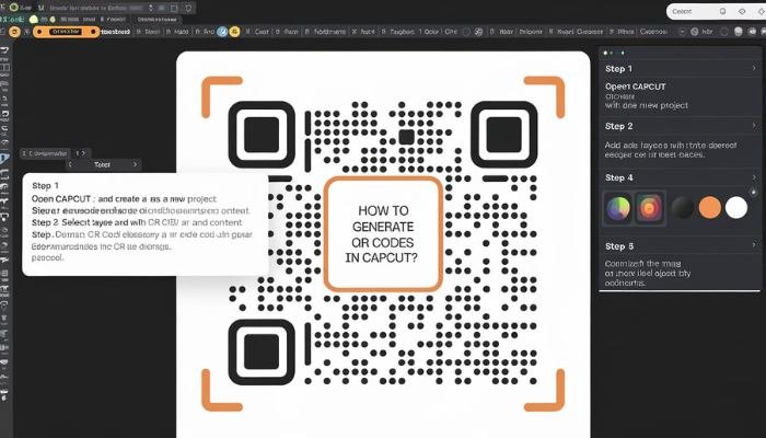 How to Generate QR Codes in CapCut