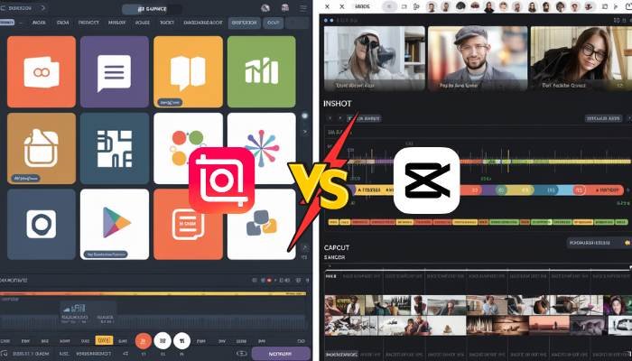 CapCut VS InShot: Which One Should You Choose? 2 Editing Tools Comparison